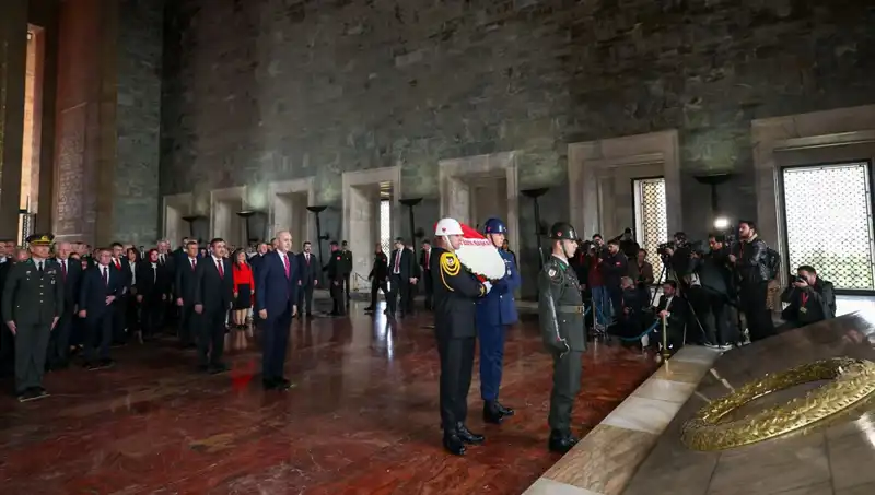 Anıtkabir’deki Özel Tören: Devlet Erkanının Bir Araya Gelişi
