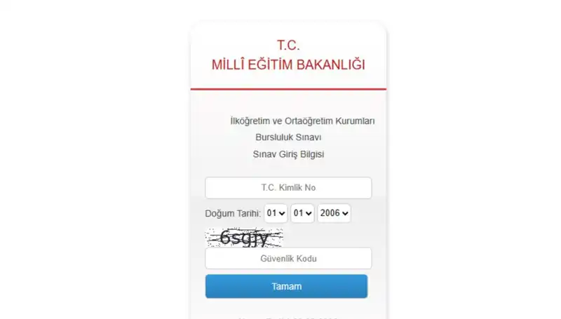 2025 MEB İOKBS Bursluluk Sınavı Giriş Belgesi Ne Zaman Yayınlanacak?