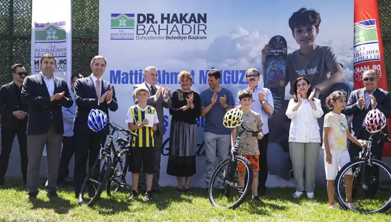 Bahçelievler'de Gençlere Özel Yeni Skate Parkı: Mattia Ahmet Minguzzi