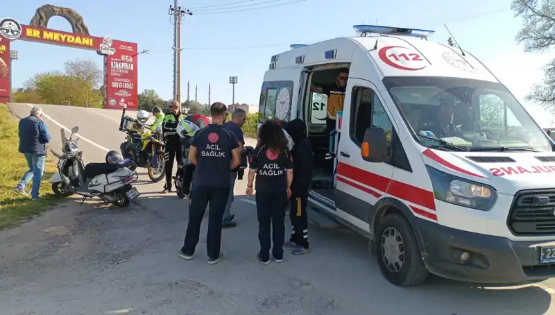 Edirne'de Motosiklet Kazası: Hayatını Kaybeden Gençten Acı Haber
