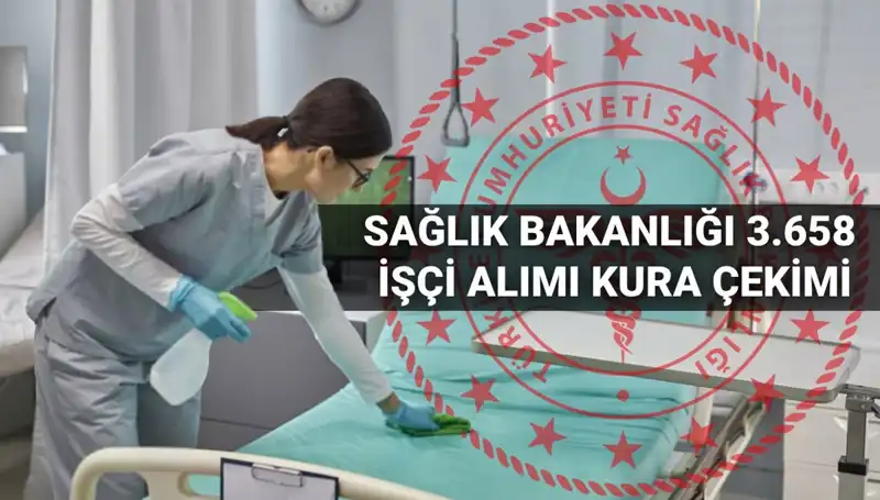 2025 Sağlık Bakanlığı 3.658 İşçi Alımı Kura Çekimi Ne Zaman Gerçekleşiyor?