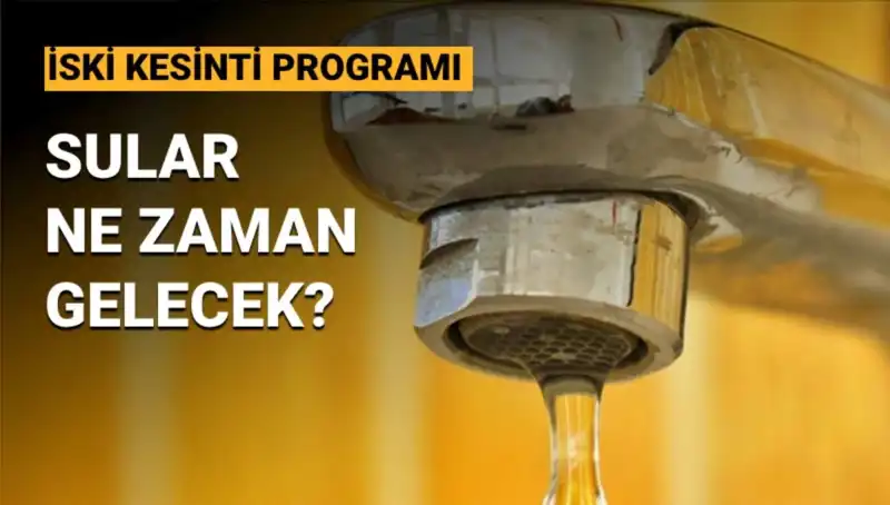 Üsküdar ve Ümraniye’de Su Kesintisi: 14 Mayıs Su Kesinti Programı Açıklandı