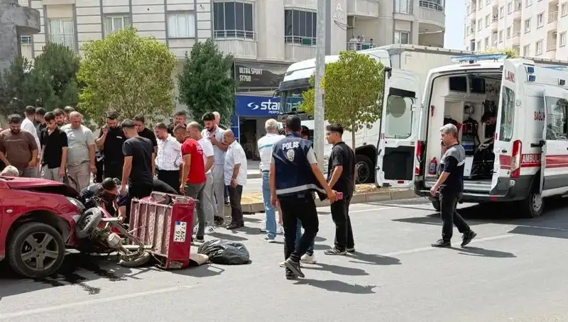 Mardin’de Meydana Gelen Trafik Kazasında İki Kişi Yaralandı