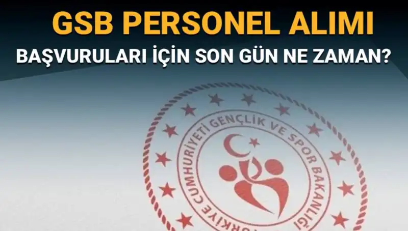 Gençlik ve Spor Bakanlığı Personel Alımı: Son Başvuru Tarihi ve Süreç